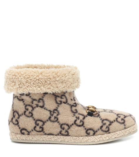 gucci ugg boots|gucci ankle boots on sale.